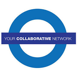 Collaborative network logo for iris connect