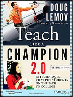 Doug Lemov book 62 strategies for teaching like a champion