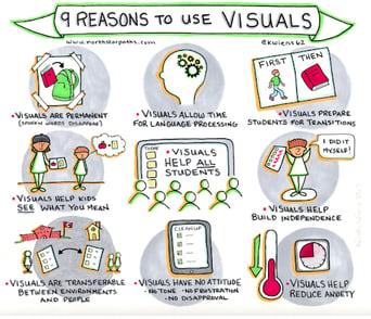 9 Reasons to use Visuals - SEN Students