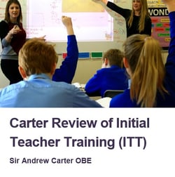 carter review of inital teacher training