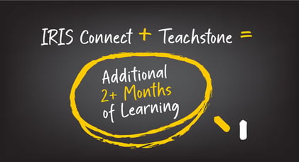 Students of schools using IRIS Connect and Teachstone had an additional 2+ months worth of learning a year on average according to a recent study